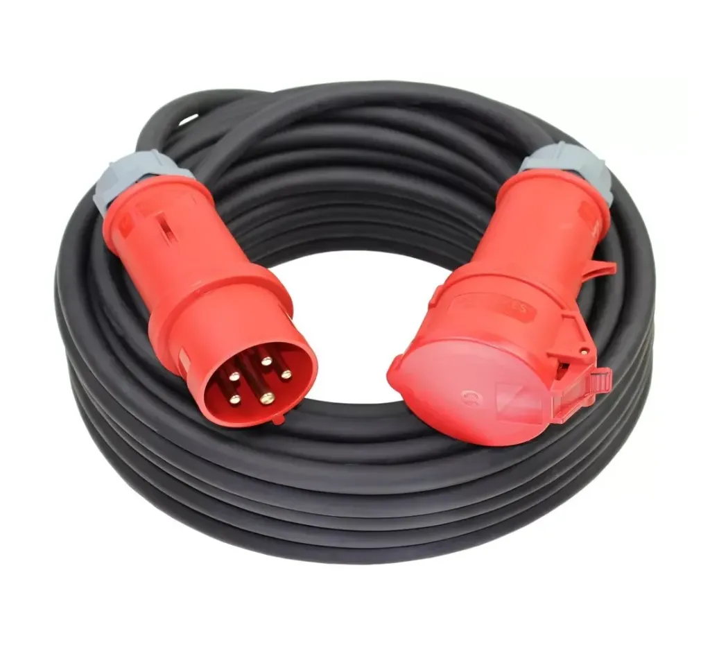 Mietartikel CEE-Verlängerungskabel (2,00m, IP 44, CEE-Verlängerungsleitung 16A (IEC 60309))