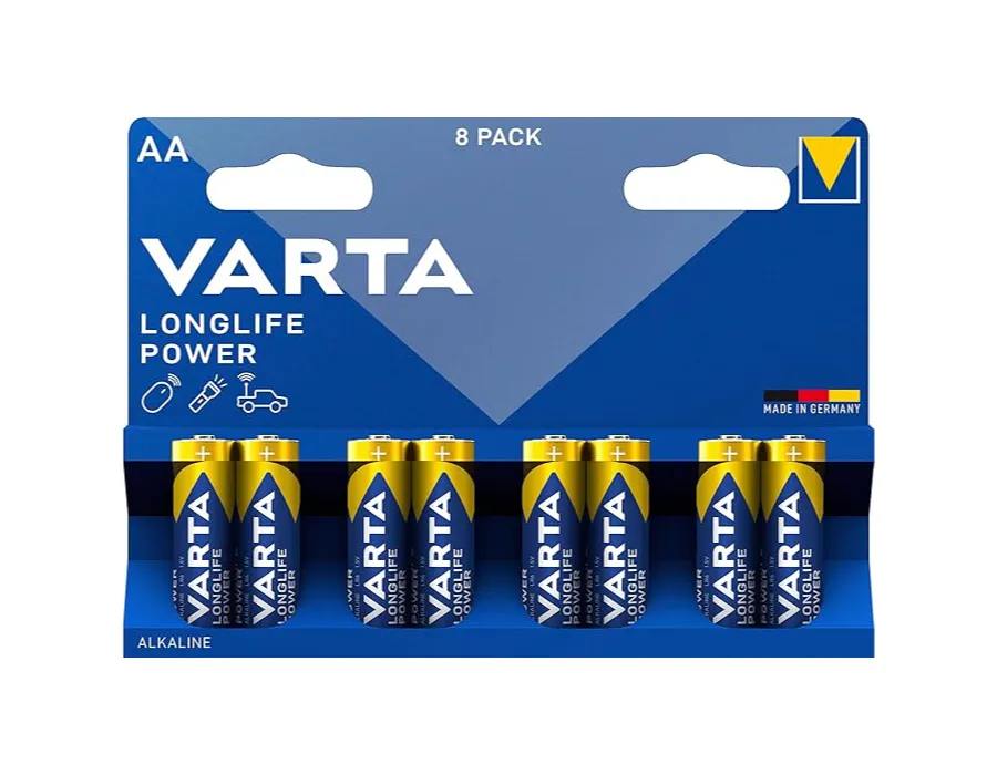 Verbrauchsartikel Batterien AA 8 Set