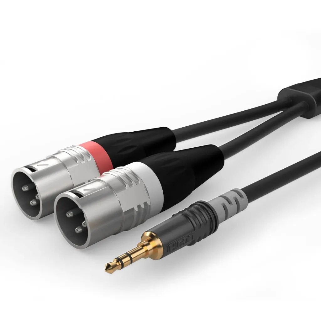 Mietartikel Adapter 3,5mm-Stecker-Klinke/XLR-Stecker